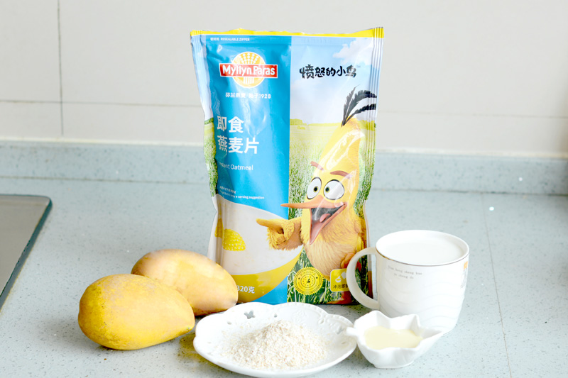 燕麥芒果奶昔